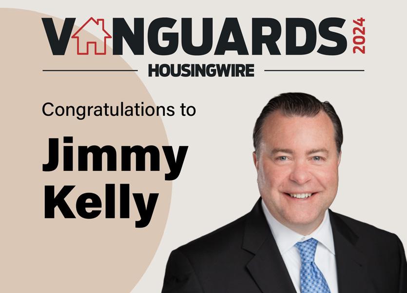 Jimmy Kelly wins HousingWire Vanguard award 